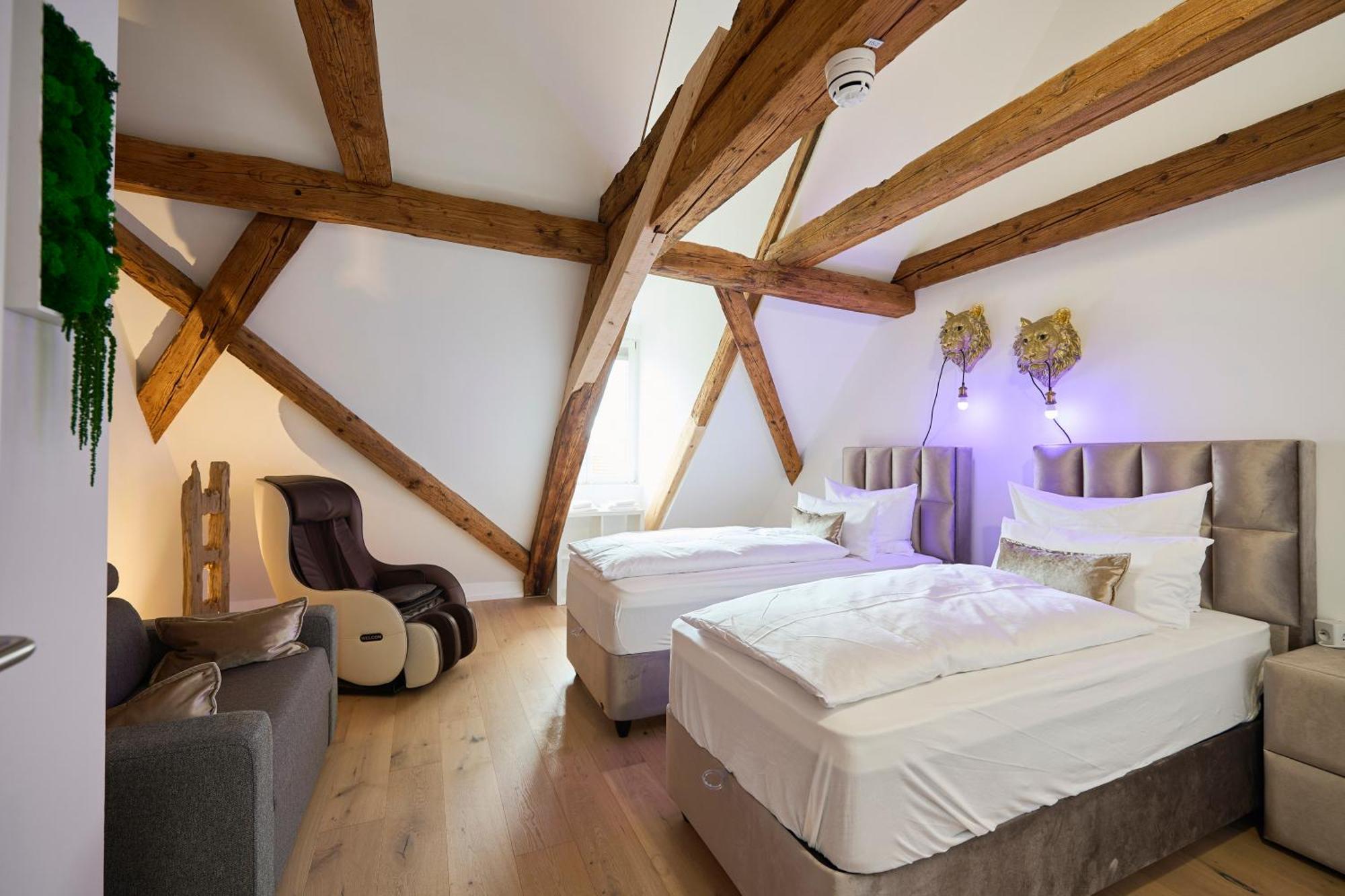 Apartament Wood World Luxury - Massage - Bergblick - Tranpolin- Parken Markdorf Zewnętrze zdjęcie