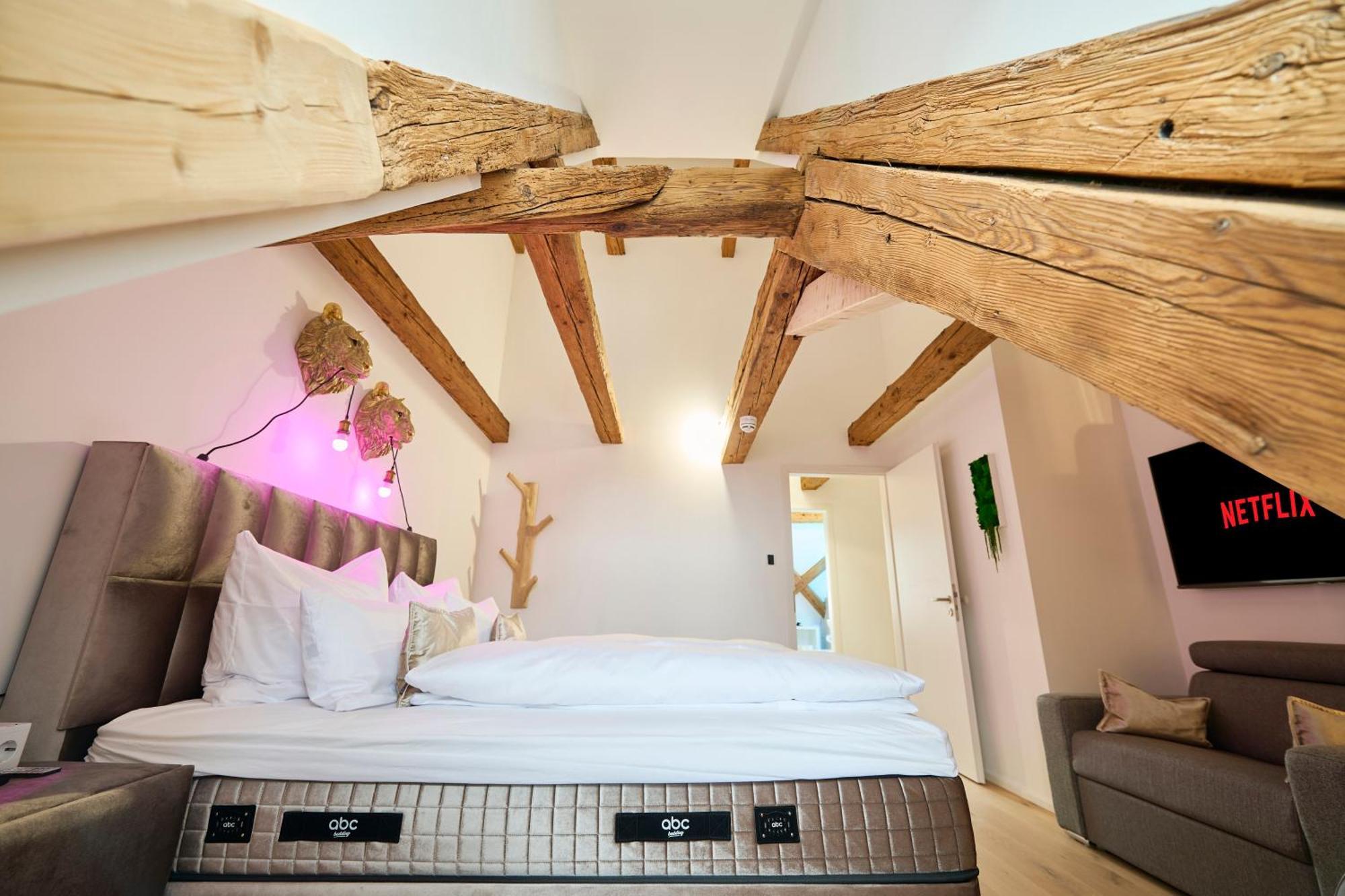 Apartament Wood World Luxury - Massage - Bergblick - Tranpolin- Parken Markdorf Zewnętrze zdjęcie