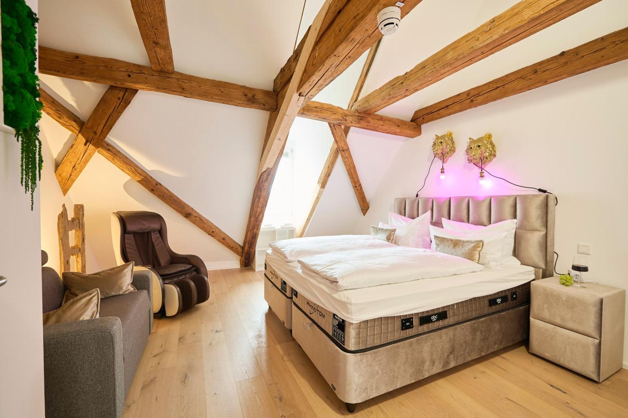 Apartament Wood World Luxury - Massage - Bergblick - Tranpolin- Parken Markdorf Zewnętrze zdjęcie