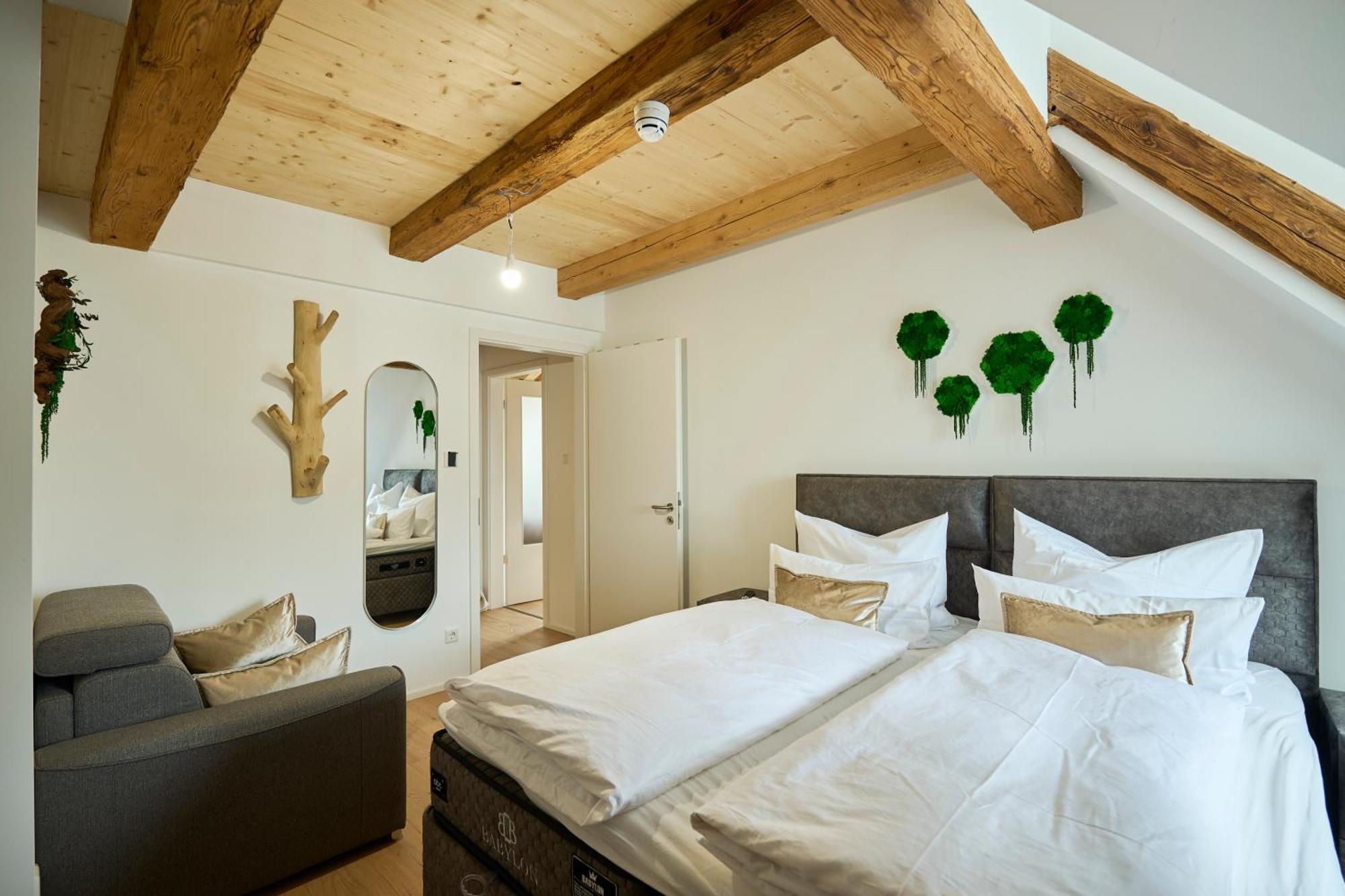 Apartament Wood World Luxury - Massage - Bergblick - Tranpolin- Parken Markdorf Zewnętrze zdjęcie